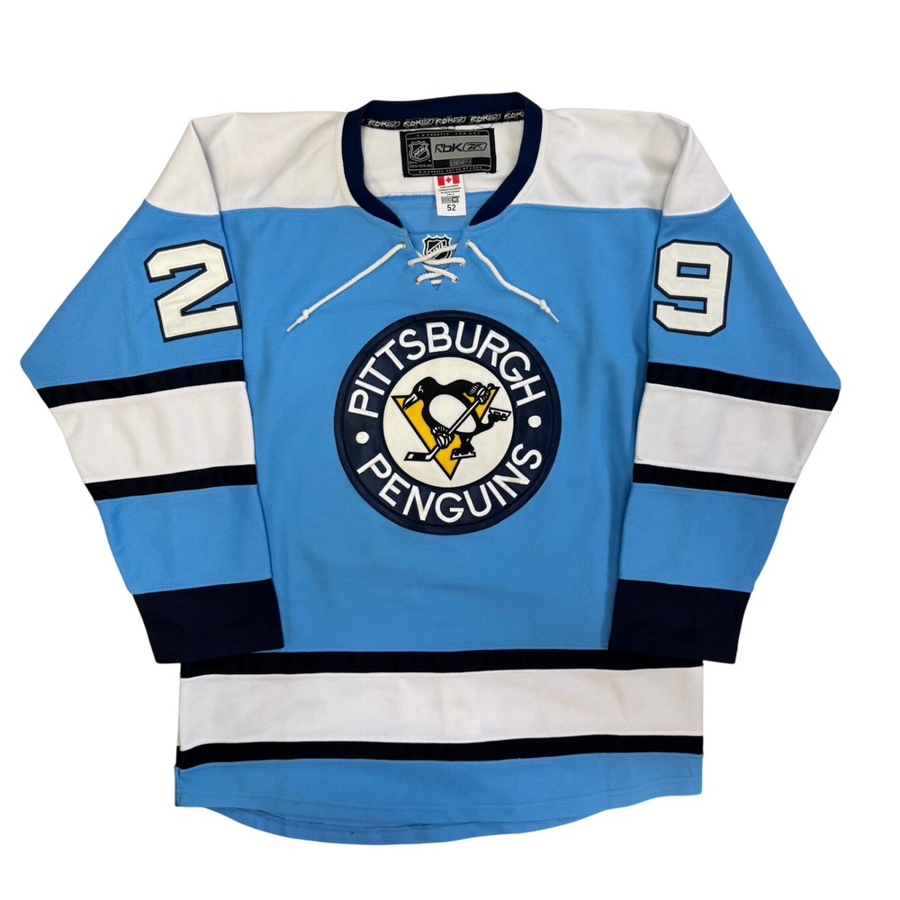 Marc-Andre Fleury Pittsburgh Penguins Reebok Jersey #29 2008 Winter Classic 52